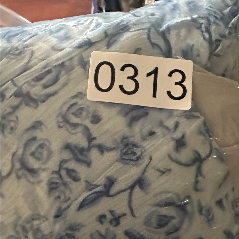 Sachin + Babi Rose Dress Dusty Blue Floral Print - Picture 10 of 10